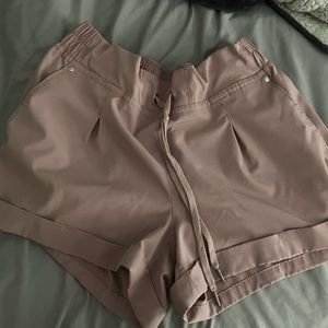 Pink/salmon althletic shorts size medium